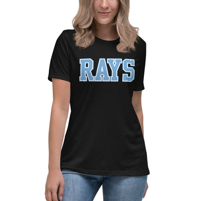 Performance | Women's Relaxed T Shirt | Next Level Rays | Block Logo