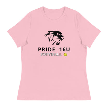 Performance | Women's Relaxed T Shirt | NNY Pride Softball | Emblem Logo