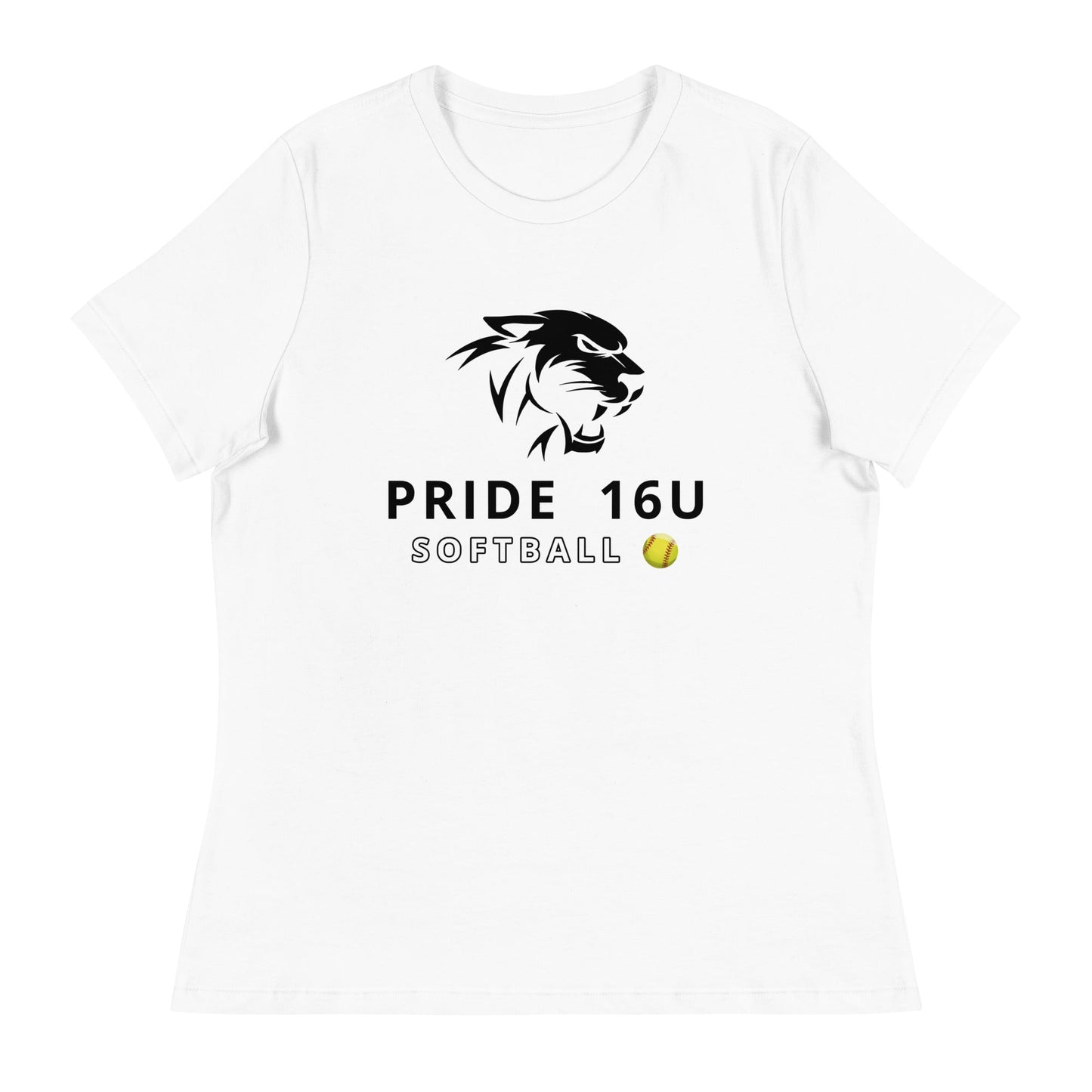 Performance | Women's Relaxed T Shirt | NNY Pride Softball | Emblem Logo