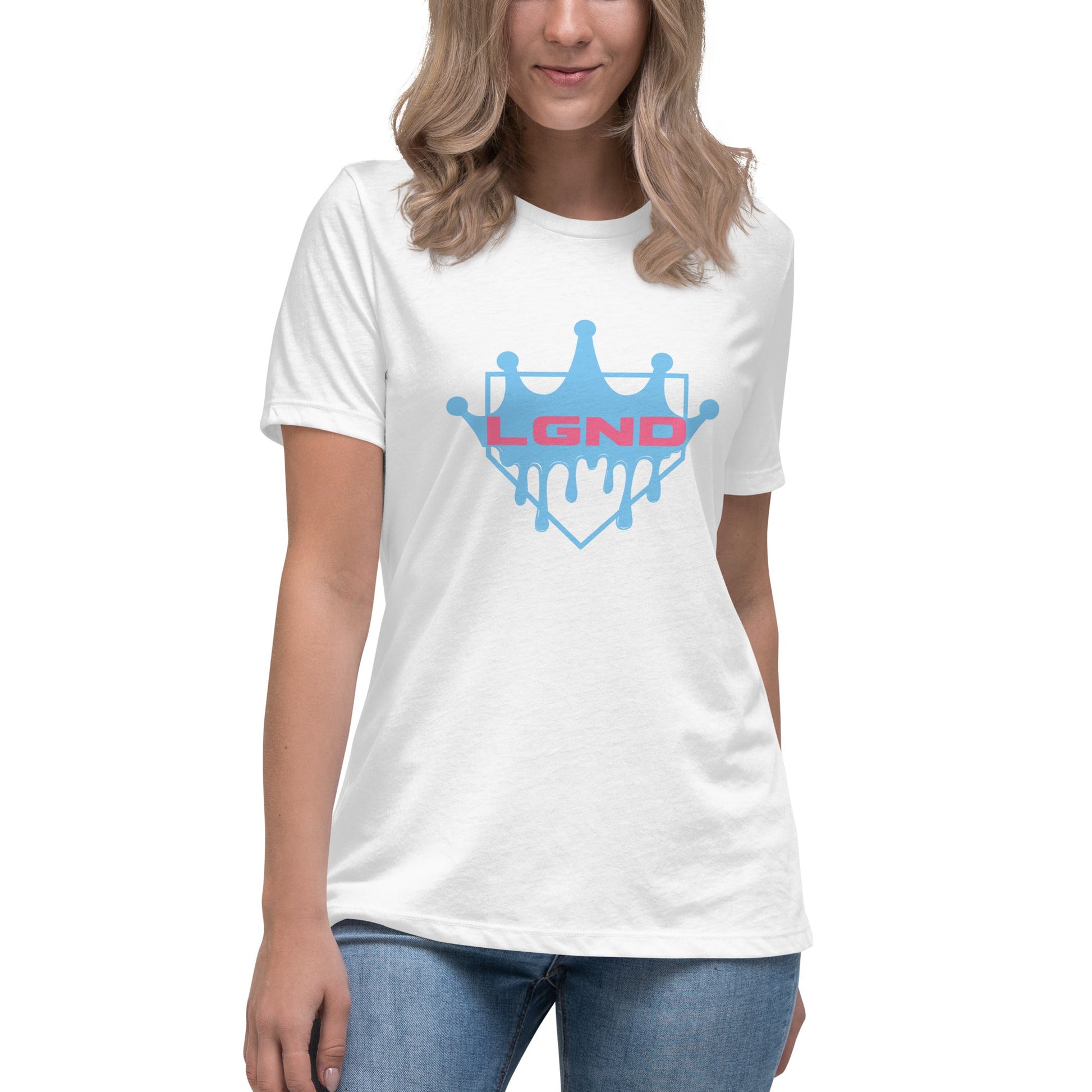 Performance | Women's Relaxed T Shirt | Norcal Legend | Home Plate Logo