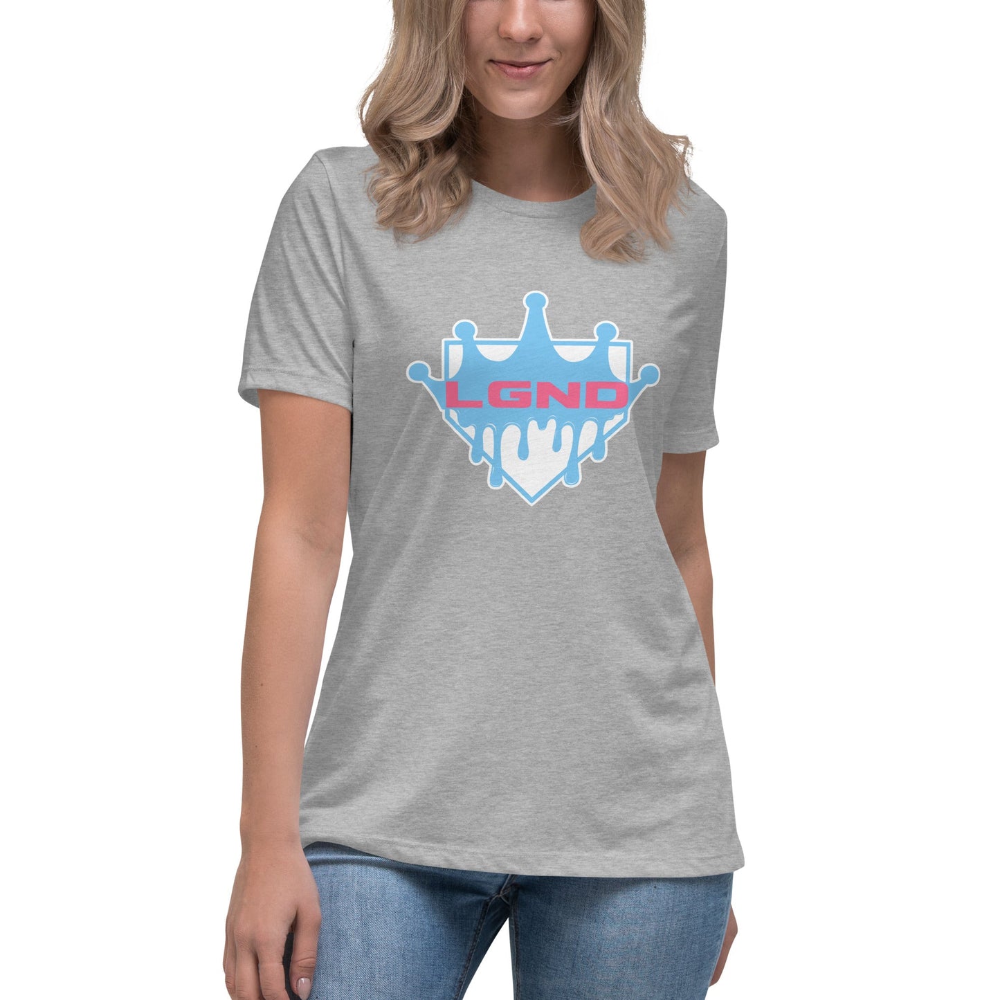Performance | Women's Relaxed T Shirt | Norcal Legend | Home Plate Logo