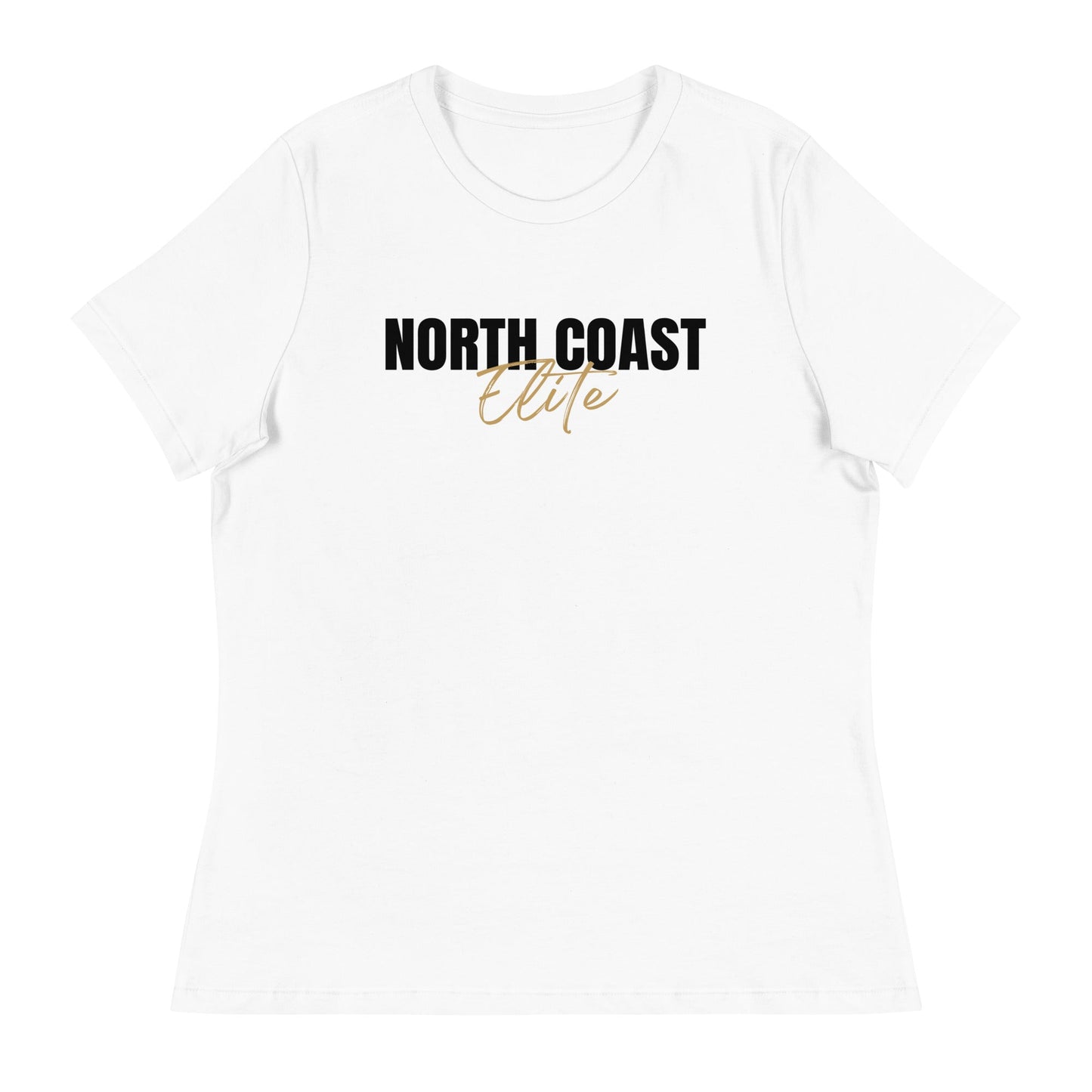 Performance | Women's Relaxed T Shirt | North Coast Elite Inc | Script Logo