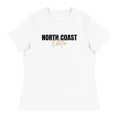 Performance | Women's Relaxed T Shirt | North Coast Elite Inc | Script Logo