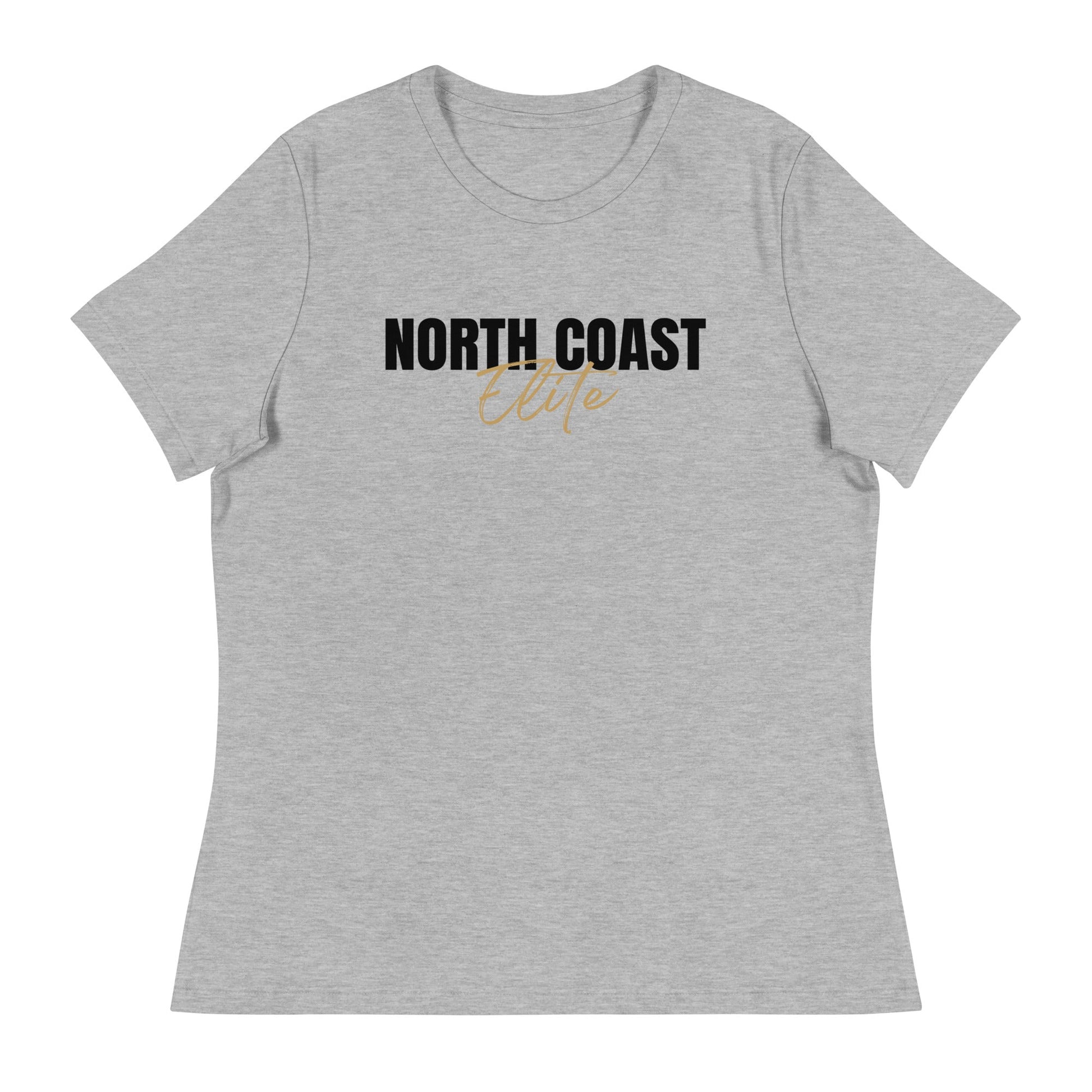 Performance | Women's Relaxed T Shirt | North Coast Elite Inc | Script Logo