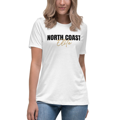 Performance | Women's Relaxed T Shirt | North Coast Elite Inc | Script Logo