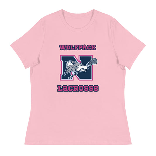 Performance | Women's Relaxed T Shirt | North Paulding Lacrosse | Apex Logo