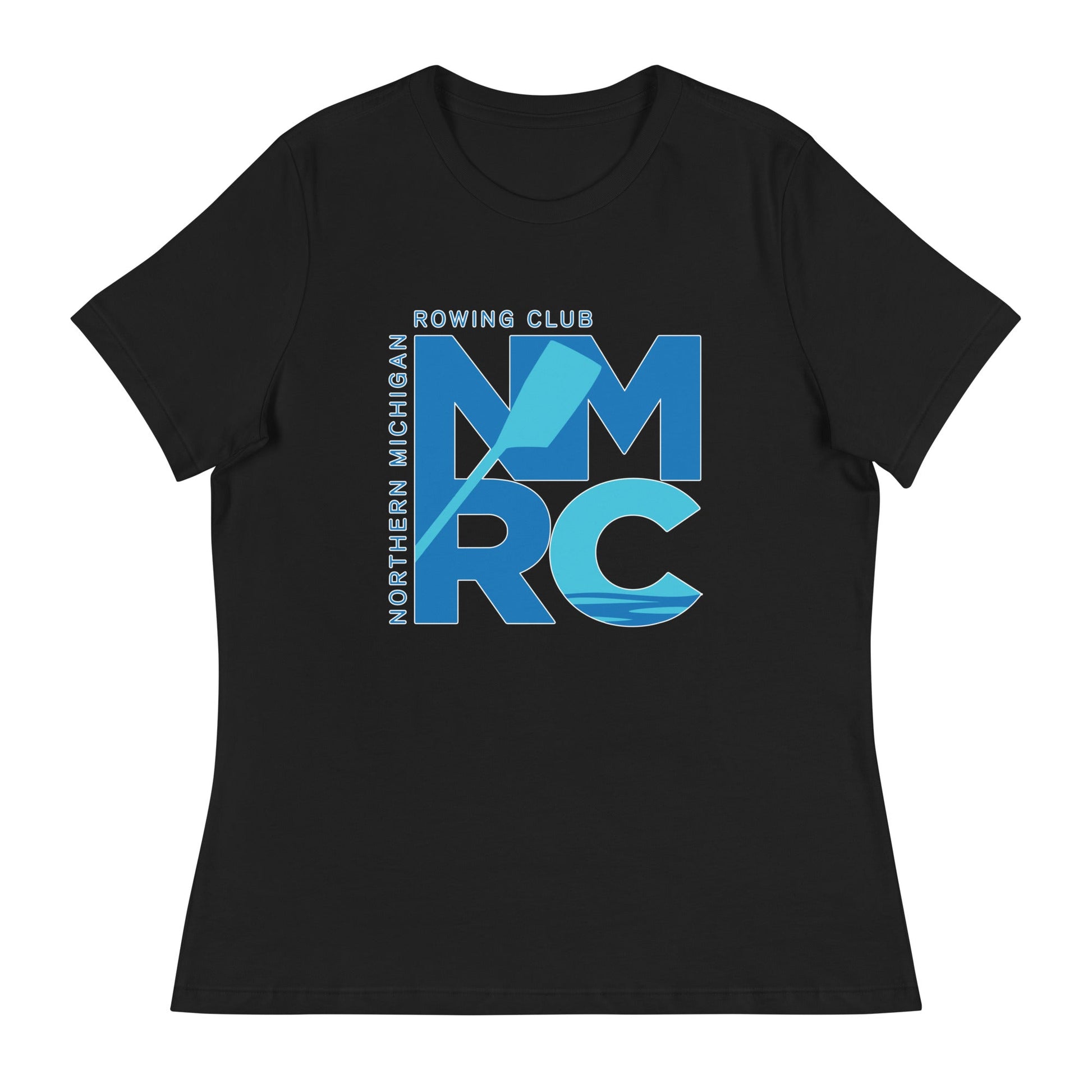 Performance | Women's Relaxed T Shirt | Northern Michigan Rowing | Modern Script Logo