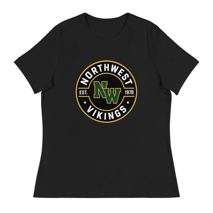 Performance | Women's Relaxed T Shirt | Northwest High School | Badge Logo