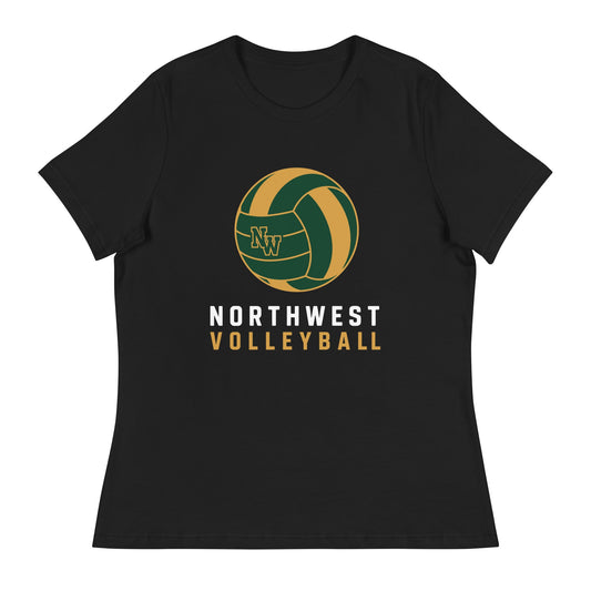 Performance | Women's Relaxed T Shirt | Northwest High School | Emblem Logo
