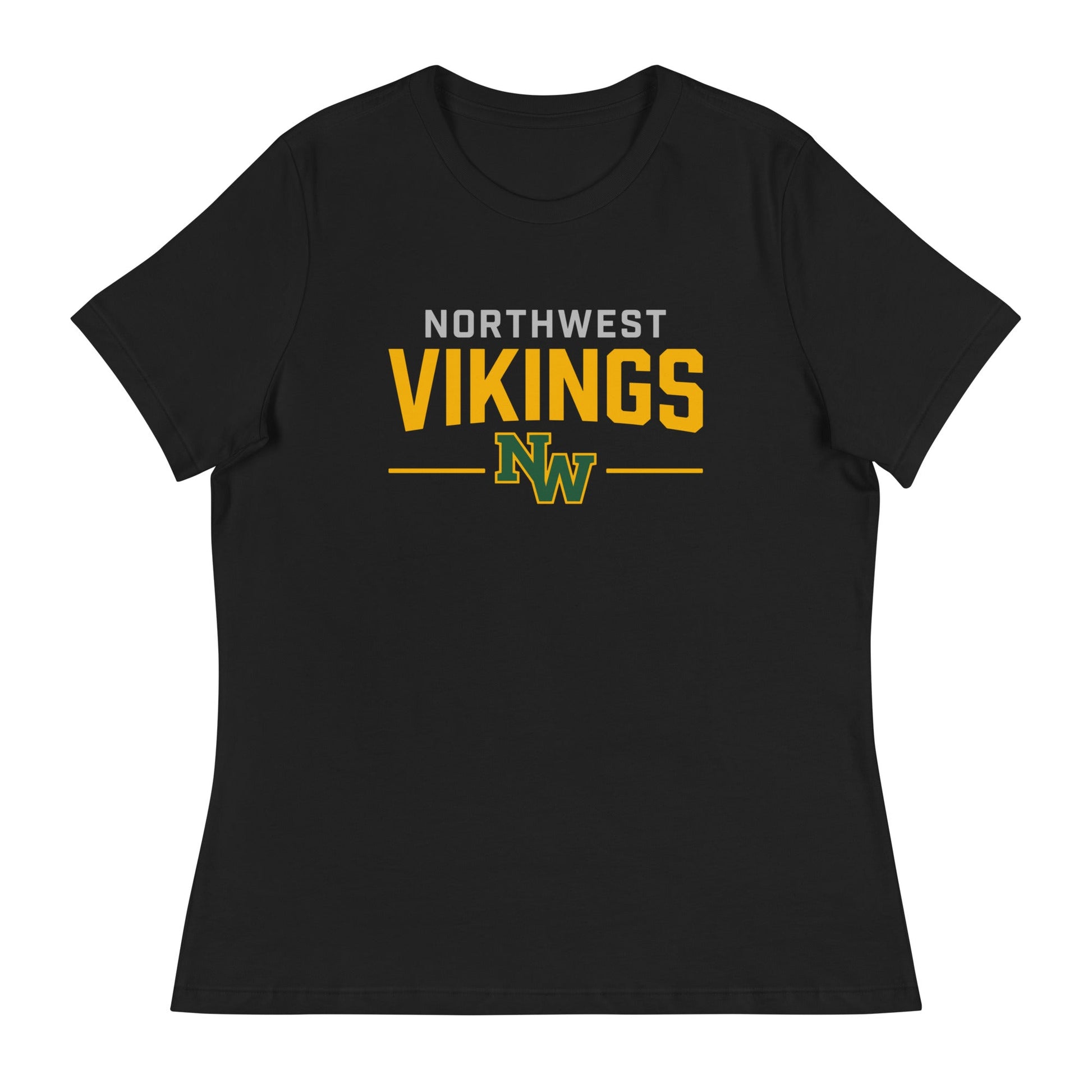 Performance | Women's Relaxed T Shirt | Northwest High School | Vikings Logo