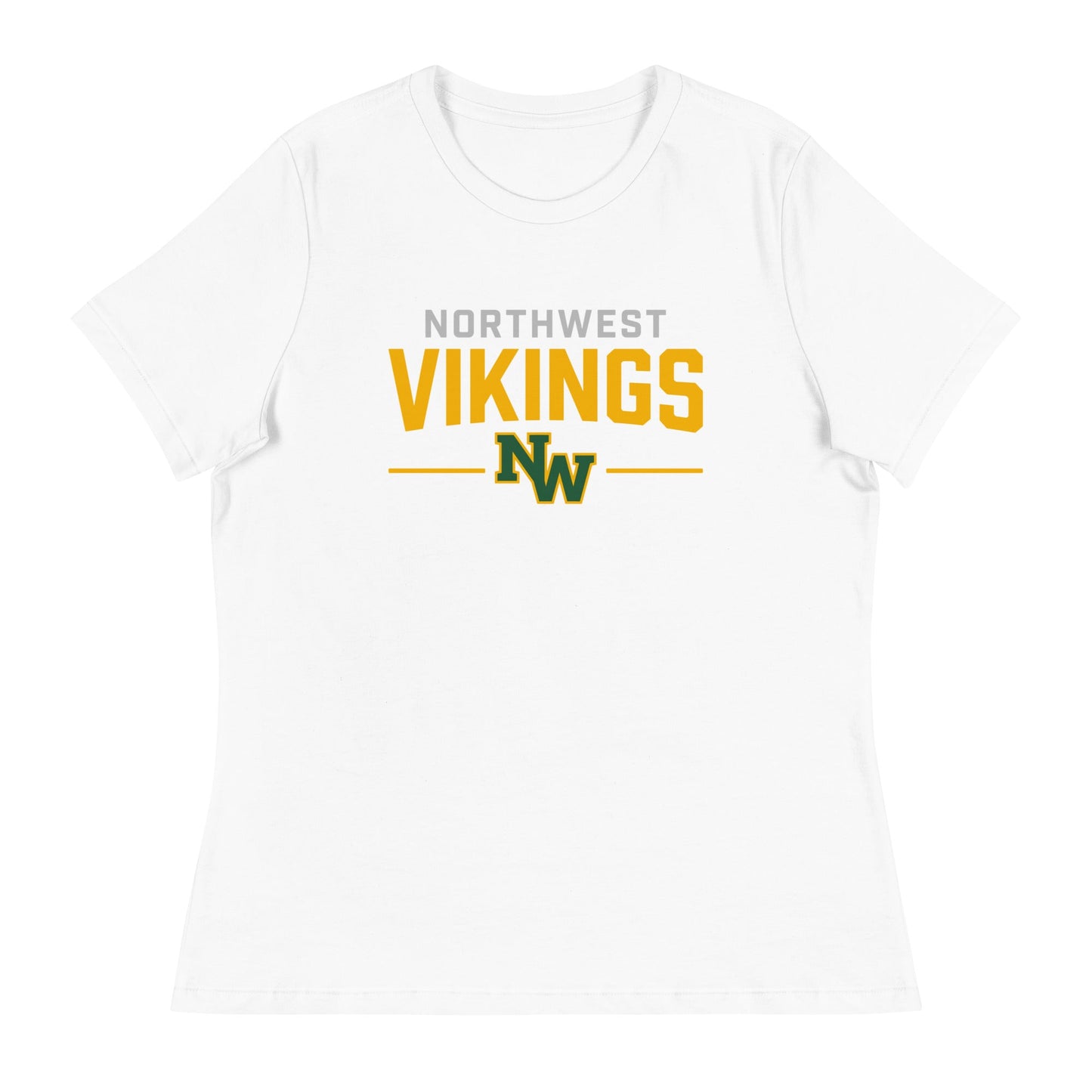 Performance | Women's Relaxed T Shirt | Northwest High School | Vikings Logo