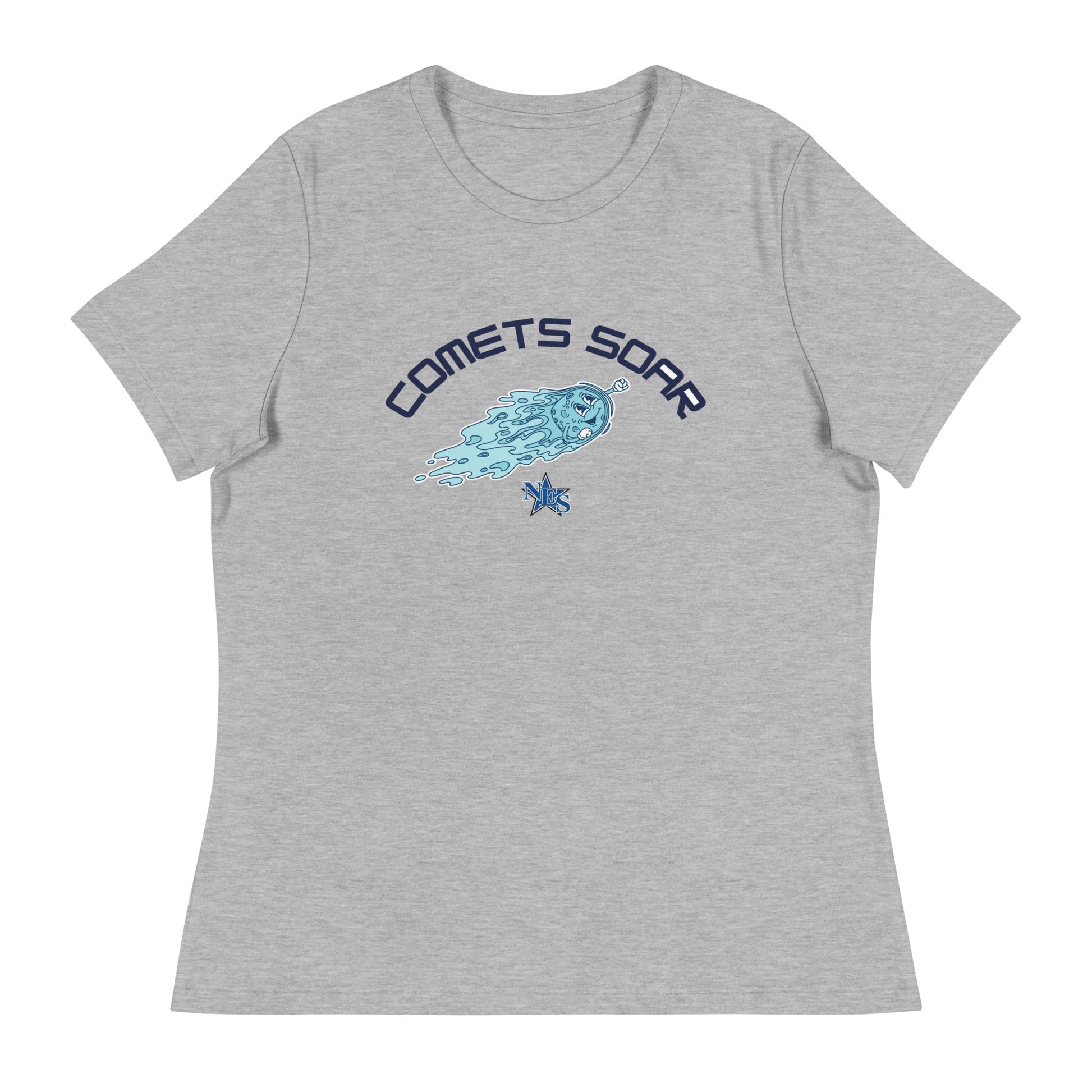 Performance | Women's Relaxed T Shirt | Norton Elementary School | Comets Soar Logo