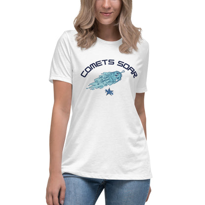 Performance | Women's Relaxed T Shirt | Norton Elementary School | Comets Soar Logo