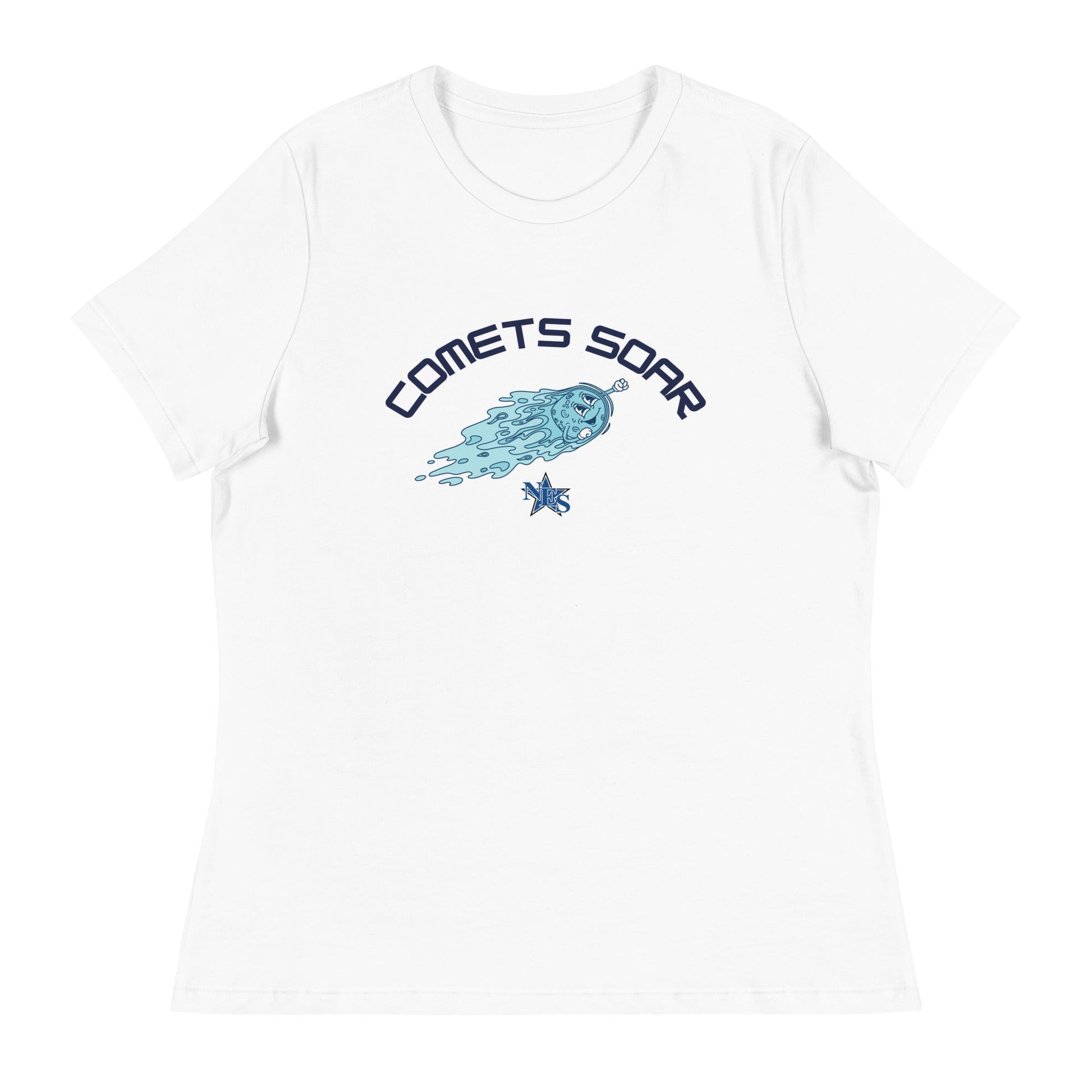 Performance | Women's Relaxed T Shirt | Norton Elementary School | Comets Soar Logo