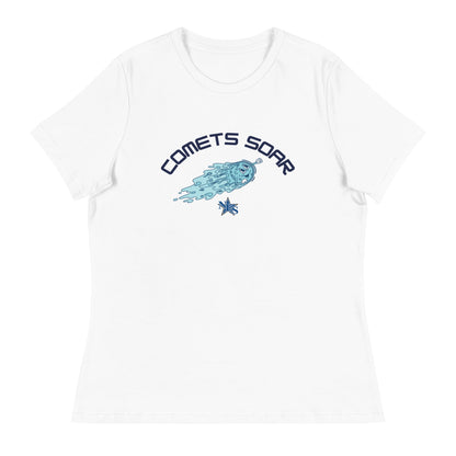 Performance | Women's Relaxed T Shirt | Norton Elementary School | Comets Soar Logo