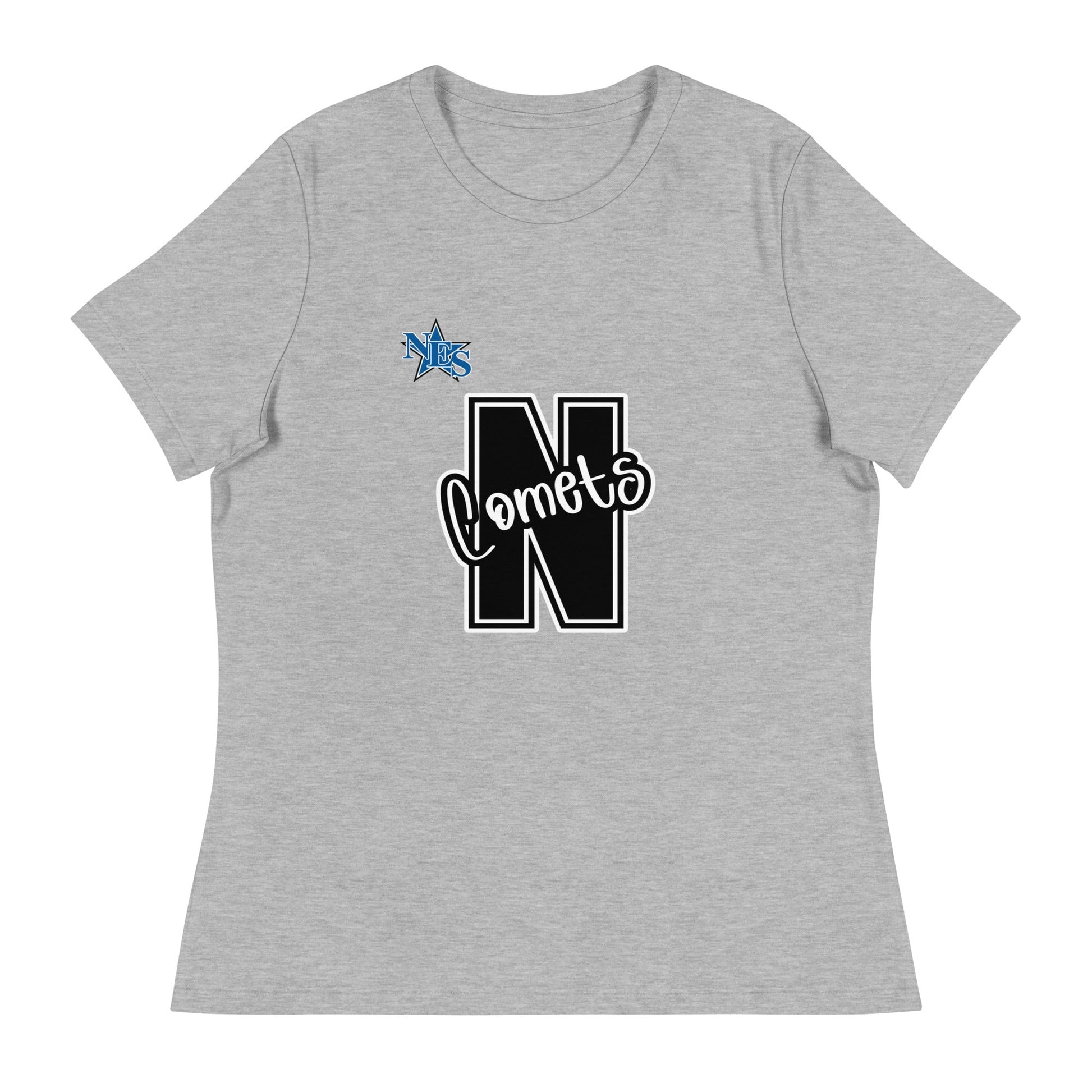 Performance | Women's Relaxed T Shirt | Norton Elementary School | N Comets Logo