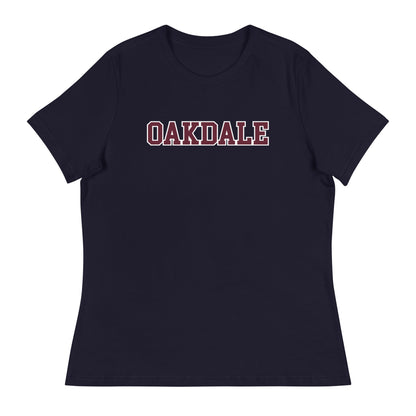 Performance | Women's Relaxed T Shirt | Oakdale Youth League | Script Logo