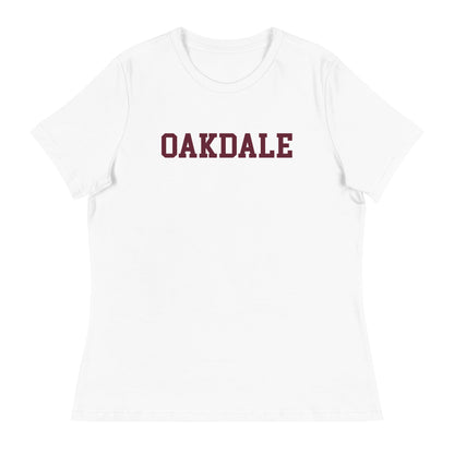 Performance | Women's Relaxed T Shirt | Oakdale Youth League | Script Logo