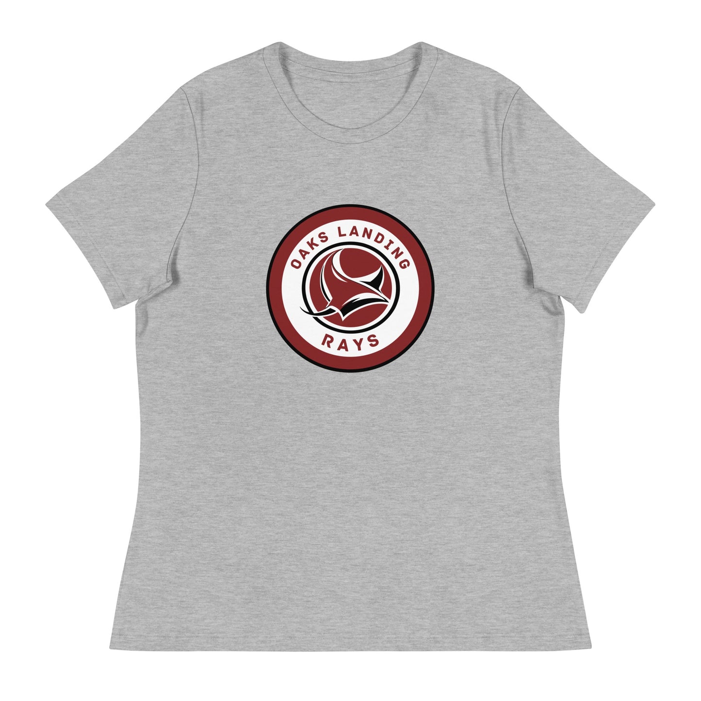 Performance | Women's Relaxed T Shirt | OAKS LANDING RAYS | Badge Logo