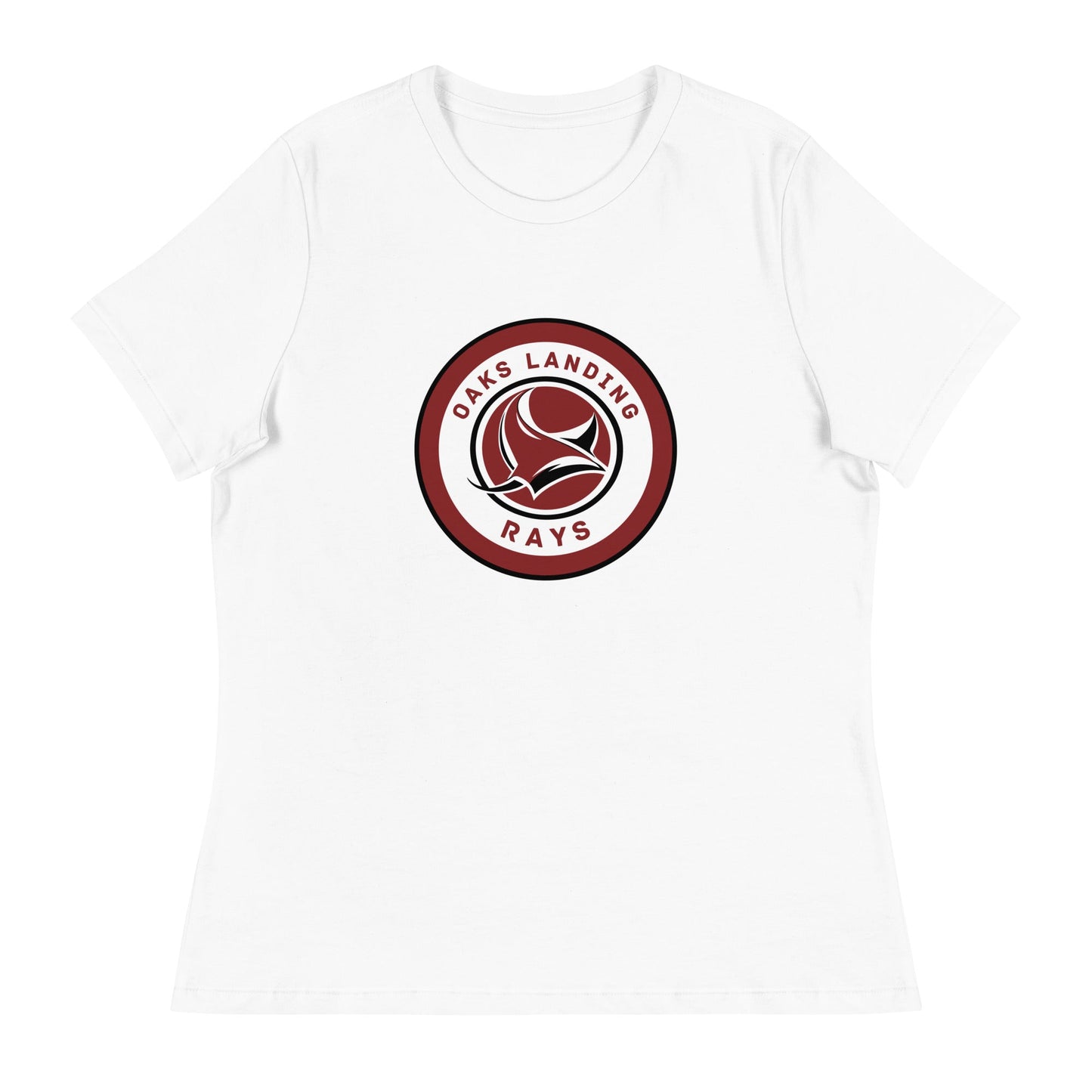 Performance | Women's Relaxed T Shirt | OAKS LANDING RAYS | Badge Logo
