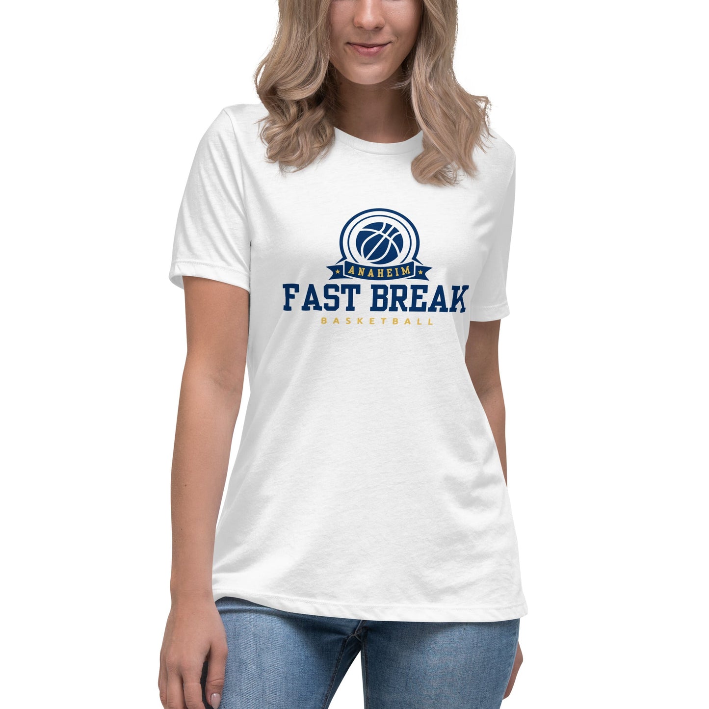 Performance | Women's Relaxed T Shirt | OC FASTBREAK | Fast Break Logo