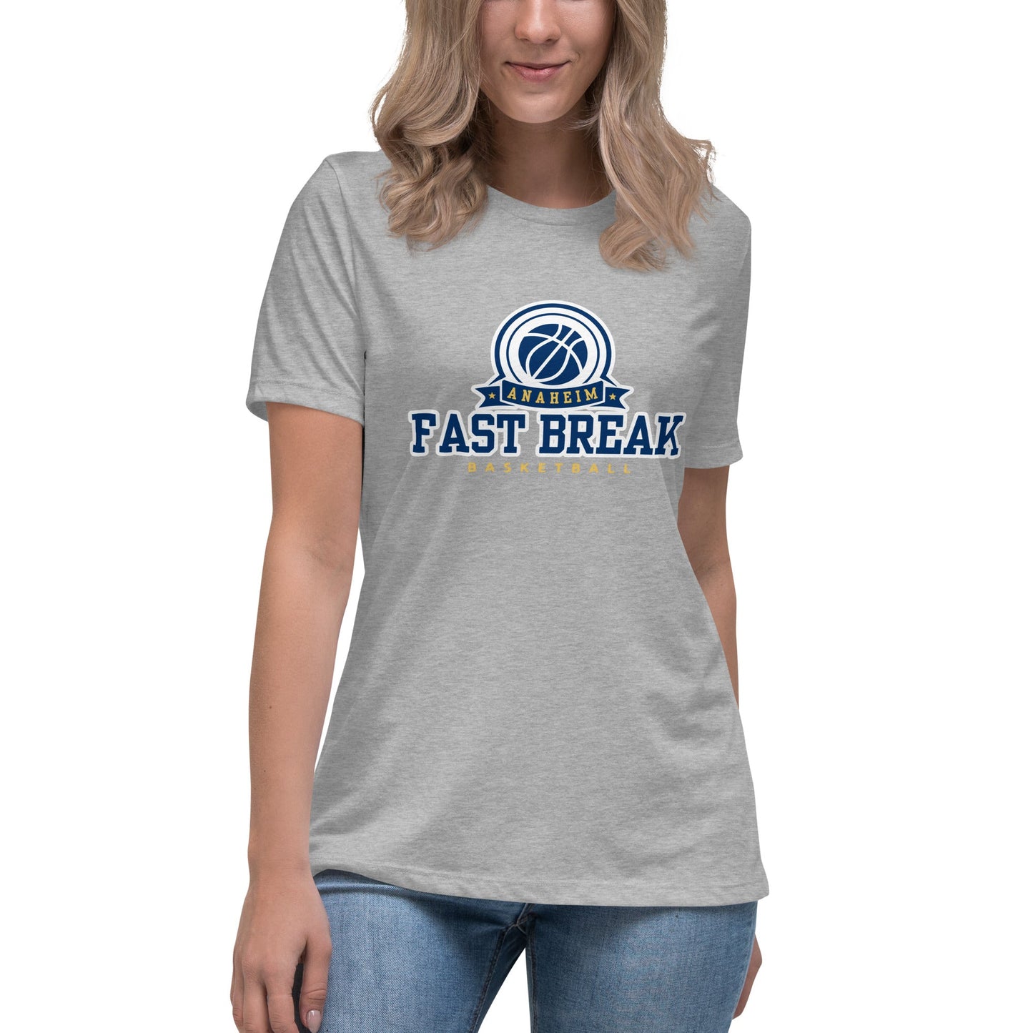Performance | Women's Relaxed T Shirt | OC FASTBREAK | Fast Break Logo
