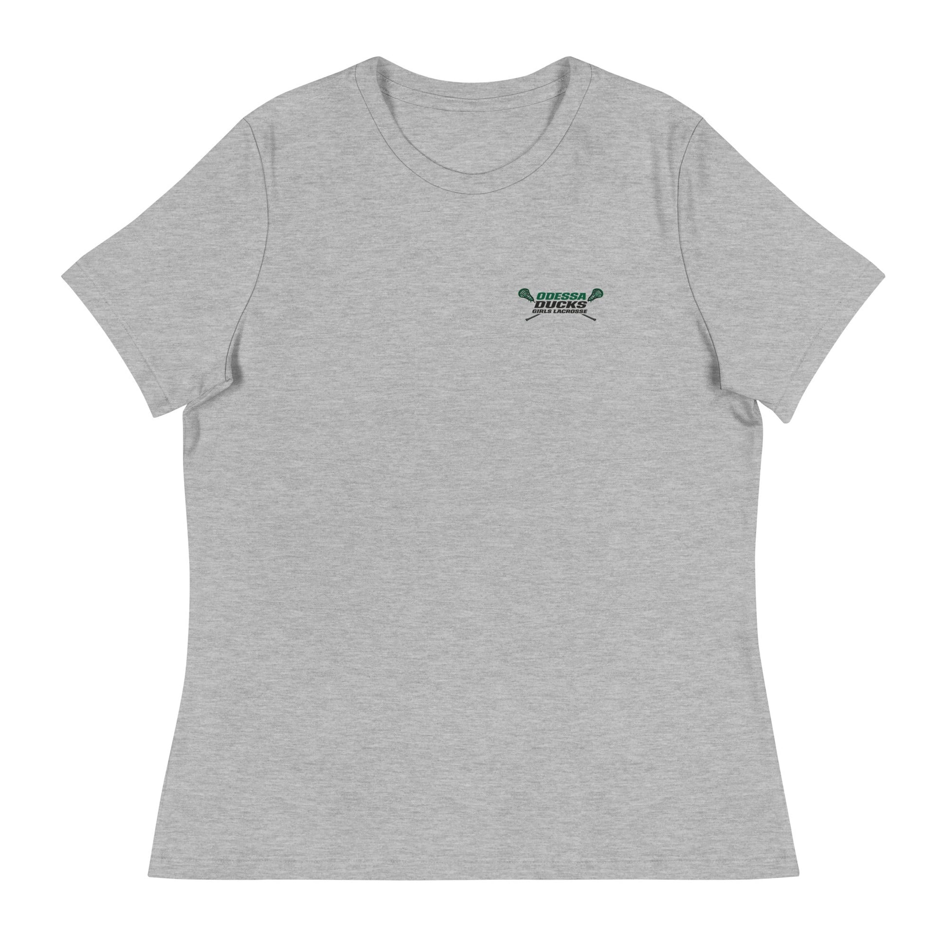 Performance | Women's Relaxed T Shirt | Odessa Girls Lacrosse | Girls LAX Alt Logo