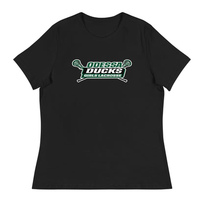 Performance | Women's Relaxed T Shirt | Odessa Girls Lacrosse | Girls LAX Logo
