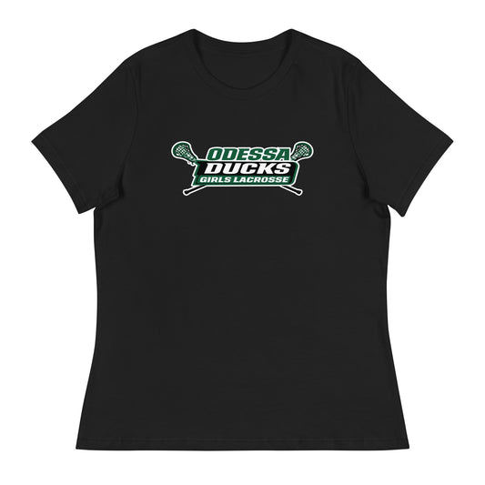 Performance | Women's Relaxed T Shirt | Odessa Girls Lacrosse | Girls LAX Logo