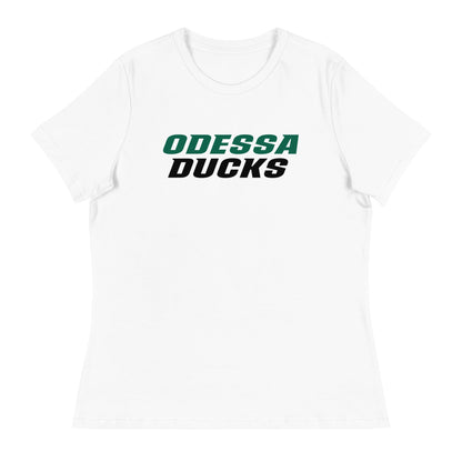 Performance | Women's Relaxed T Shirt | Odessa Girls Lacrosse | Odessa Script Logo