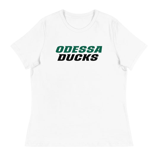 Performance | Women's Relaxed T Shirt | Odessa Girls Lacrosse | Odessa Script Logo