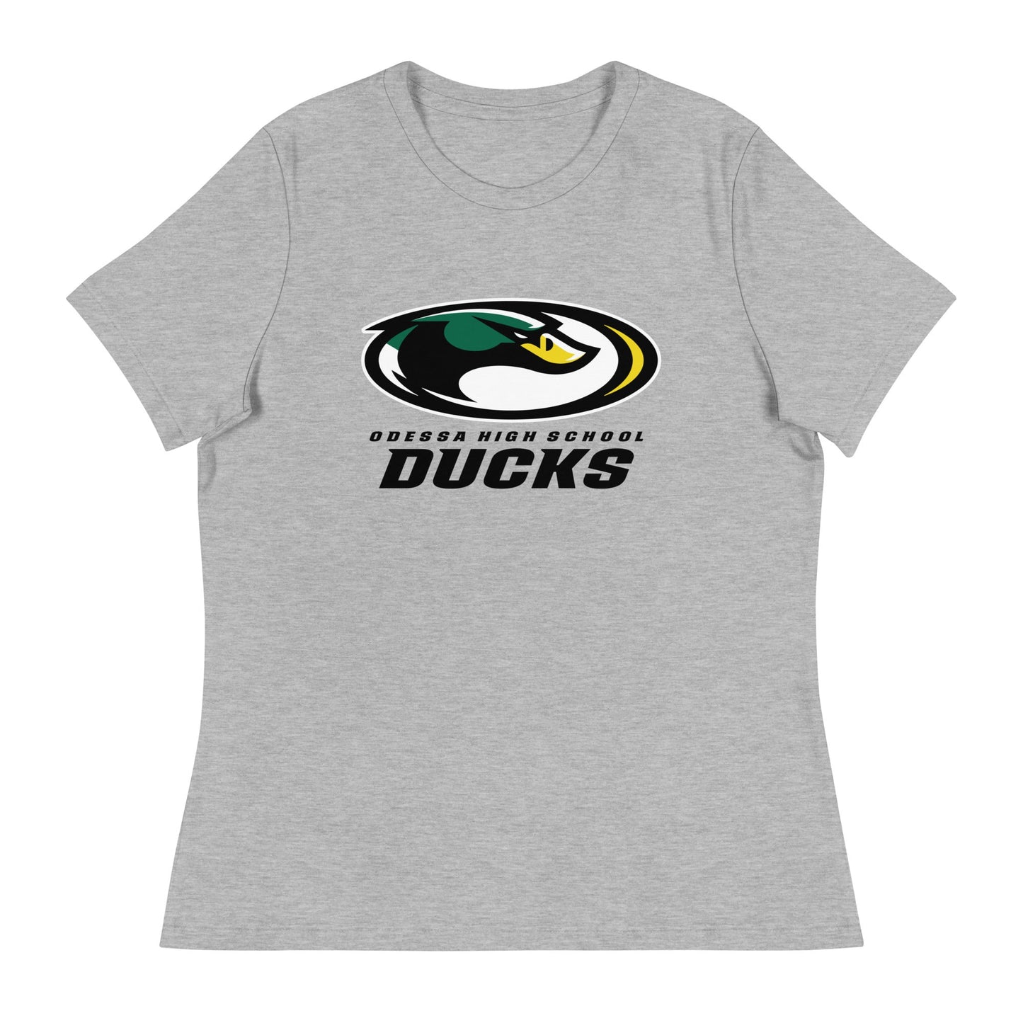 Performance | Women's Relaxed T Shirt | Odessa Girls Lacrosse | ODH Ducks Logo
