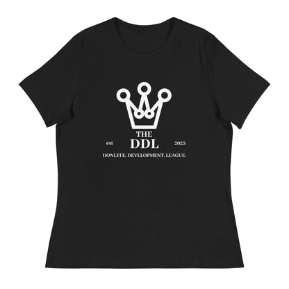Performance | Women's Relaxed T Shirt | Official DDL Merchandise | Crest Logo