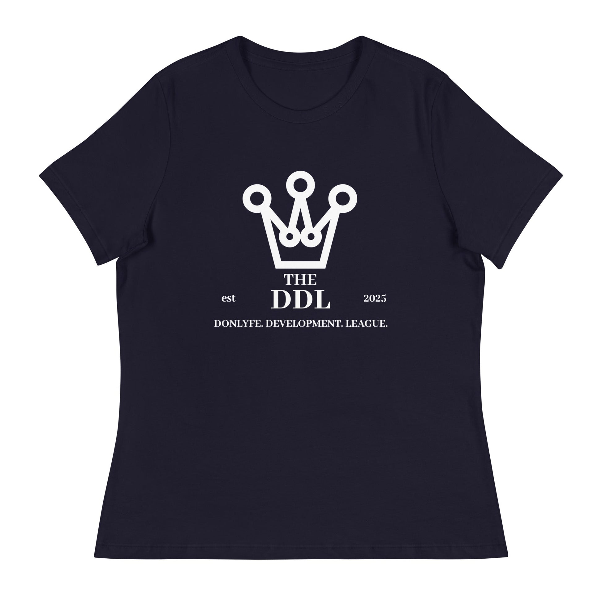 Performance | Women's Relaxed T Shirt | Official DDL Merchandise | Crest Logo