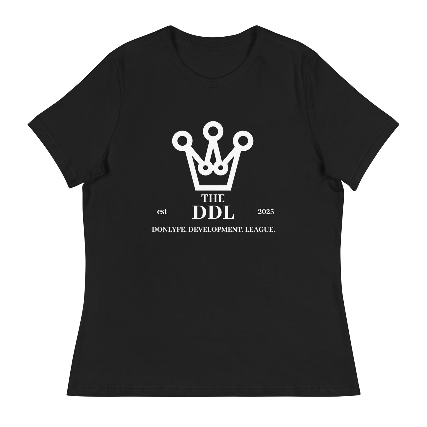Performance | Women's Relaxed T Shirt | Official DDL Merchandise | Crest Logo