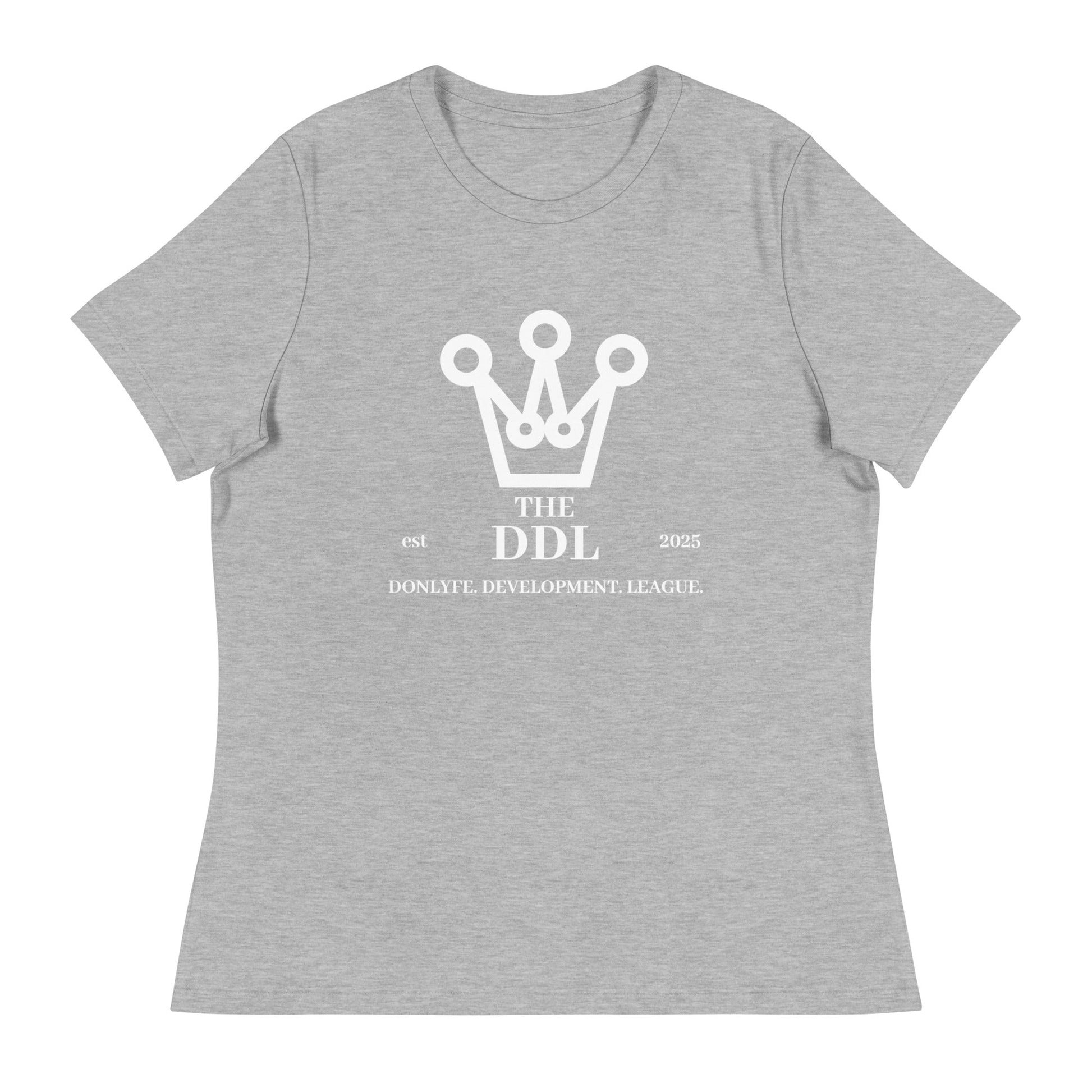 Performance | Women's Relaxed T Shirt | Official DDL Merchandise | Crest Logo