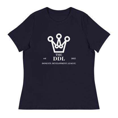 Performance | Women's Relaxed T Shirt | Official DDL Merchandise | Crest Logo