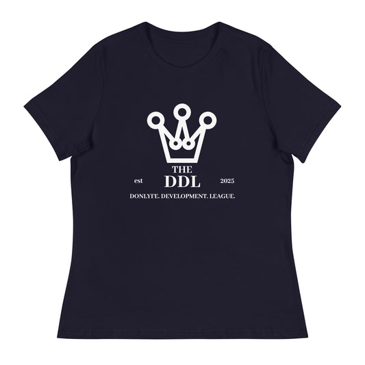 Performance | Women's Relaxed T Shirt | Official DDL Merchandise | Crest Logo