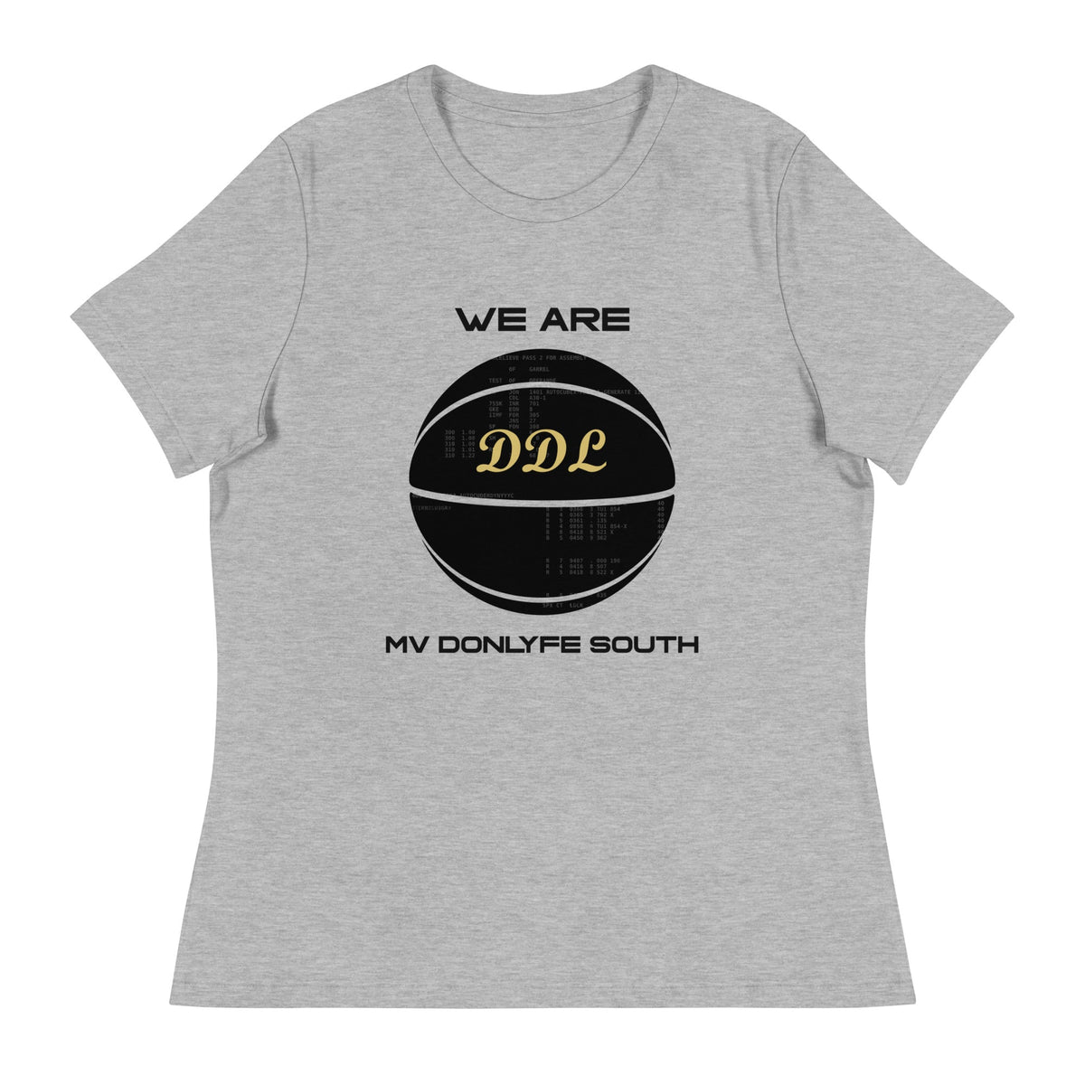 Performance | Women's Relaxed T Shirt | Official DDL Merchandise | Emblem Logo