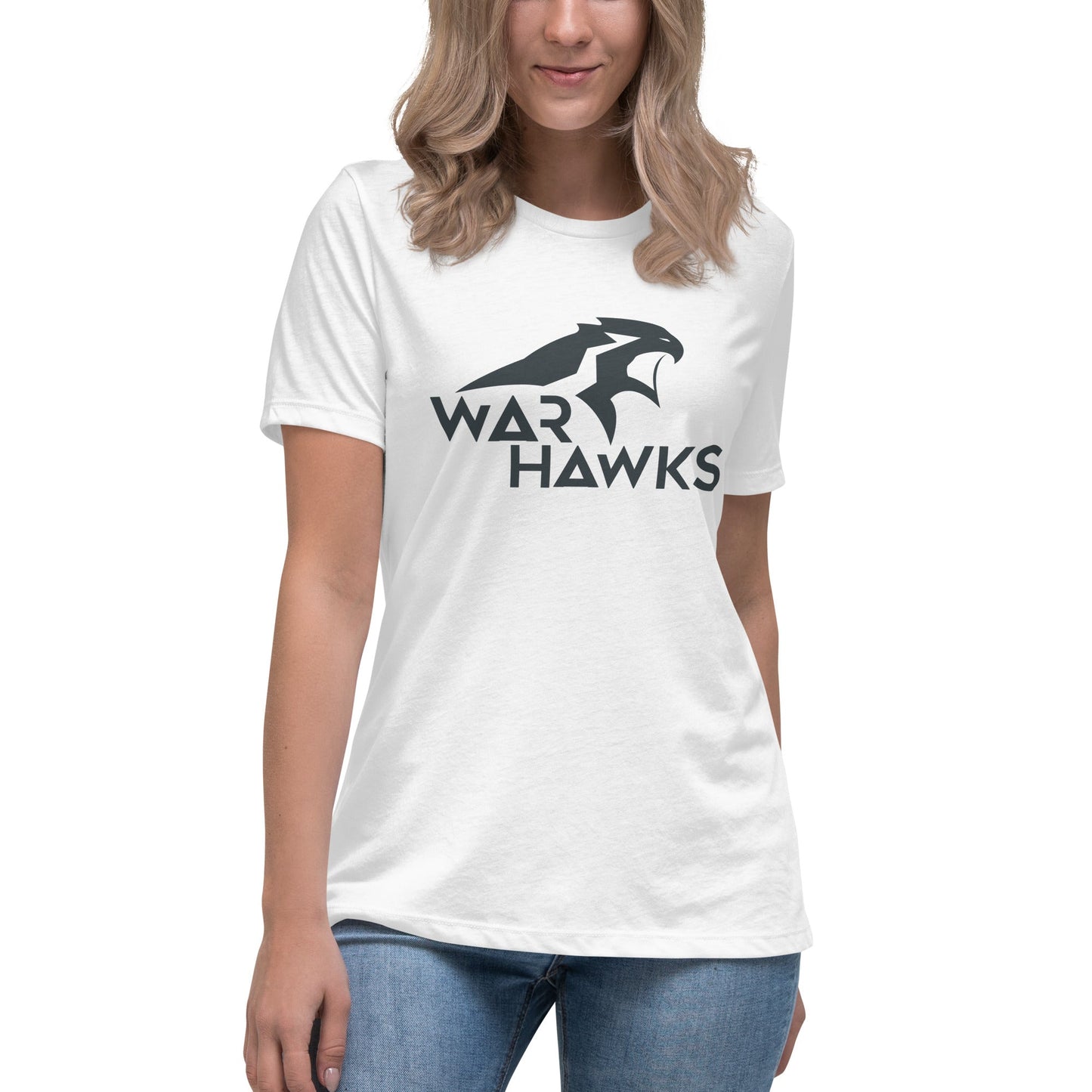 Performance | Women's Relaxed T Shirt | Offutt AFB Warhawks