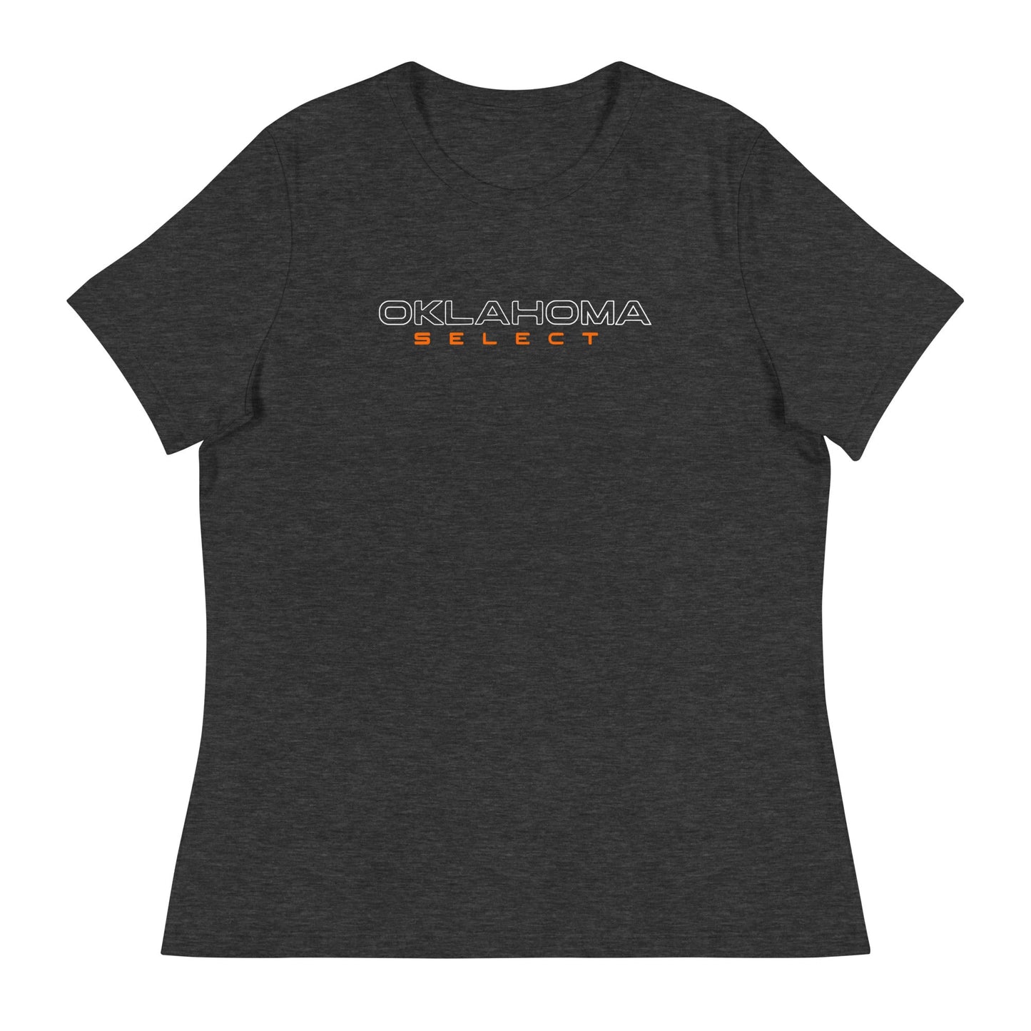 Performance | Women's Relaxed T Shirt | Oklahoma Select Ball | Modern Script Logo