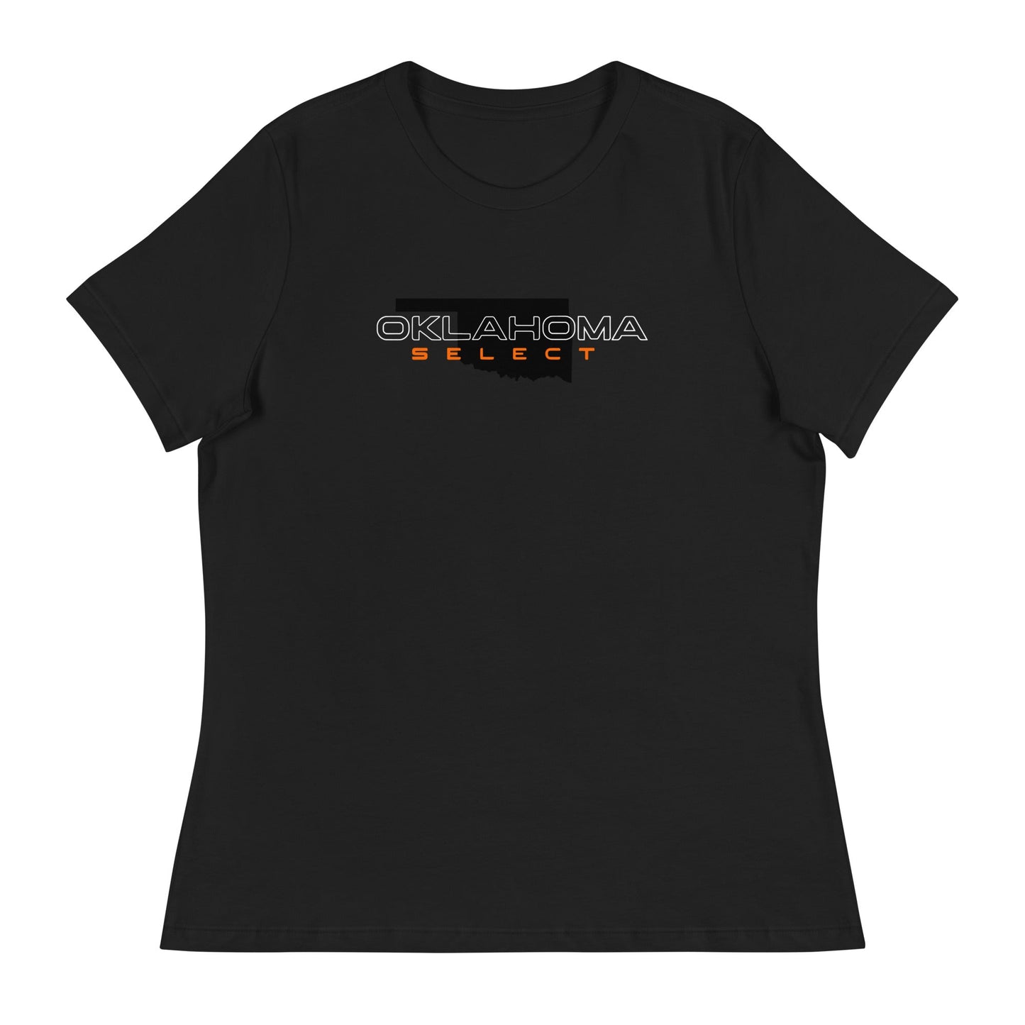 Performance | Women's Relaxed T Shirt | Oklahoma Select Ball | Script Logo