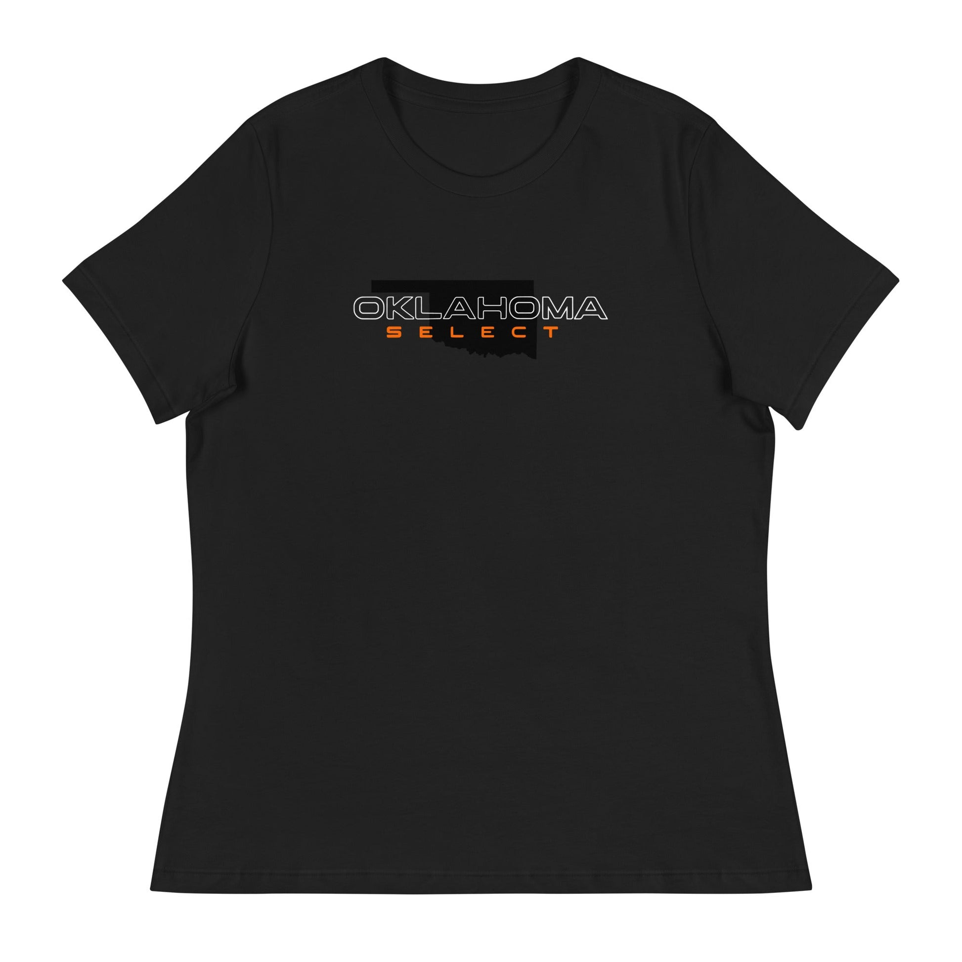 Performance | Women's Relaxed T Shirt | Oklahoma Select Ball | Script Logo