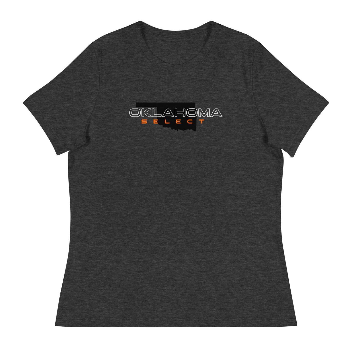 Performance | Women's Relaxed T Shirt | Oklahoma Select Ball | Script Logo