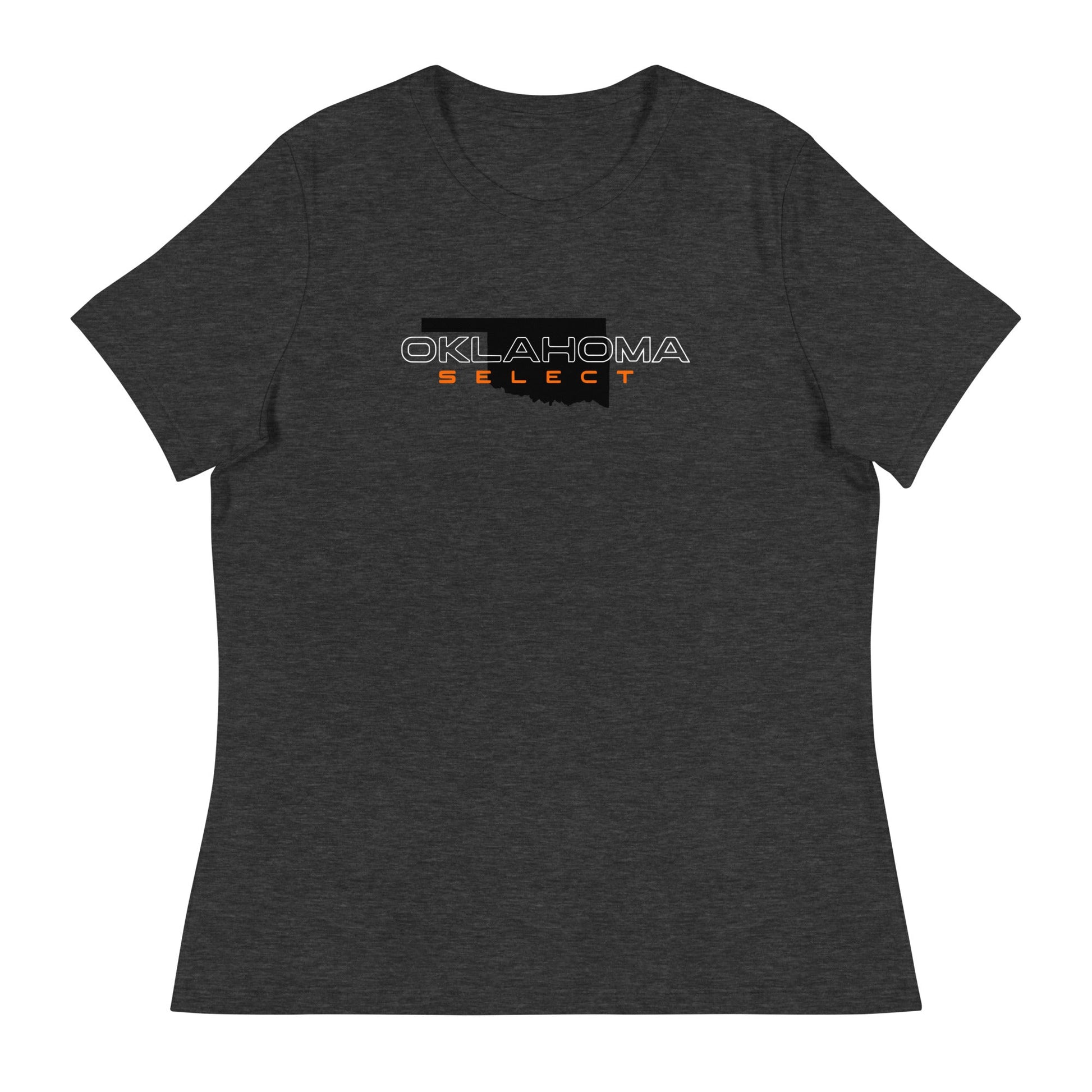 Performance | Women's Relaxed T Shirt | Oklahoma Select Ball | Script Logo