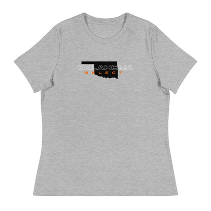 Performance | Women's Relaxed T Shirt | Oklahoma Select Ball | Script Logo