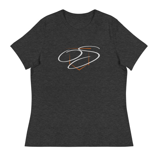 Performance | Women's Relaxed T Shirt | Oklahoma Select Ball | Signature Mark Logo