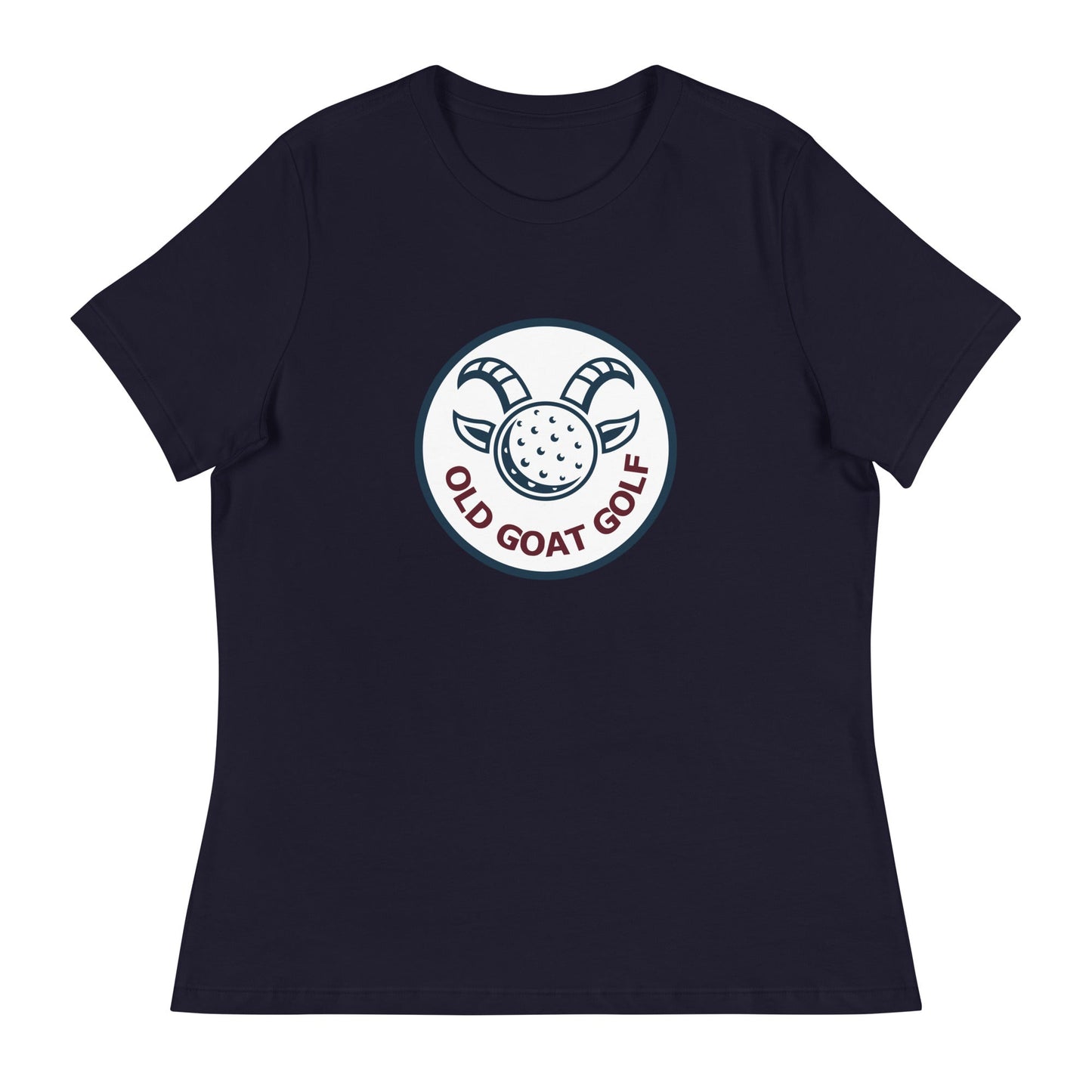 Performance | Women's Relaxed T Shirt | Old Goat Golf | Badge Logo