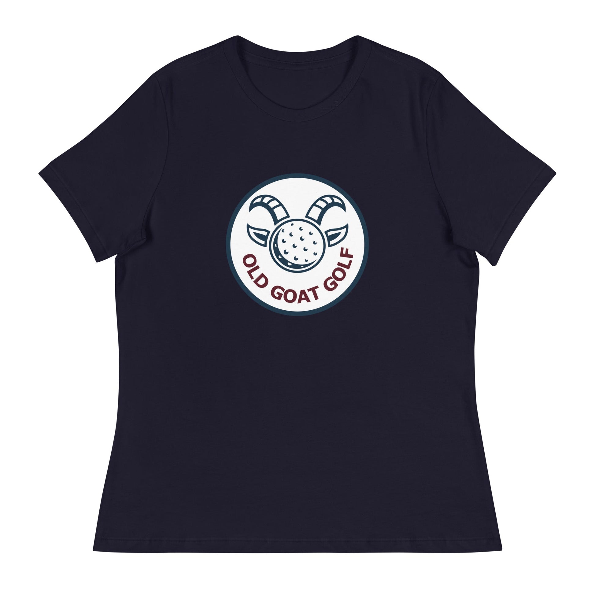 Performance | Women's Relaxed T Shirt | Old Goat Golf | Badge Logo