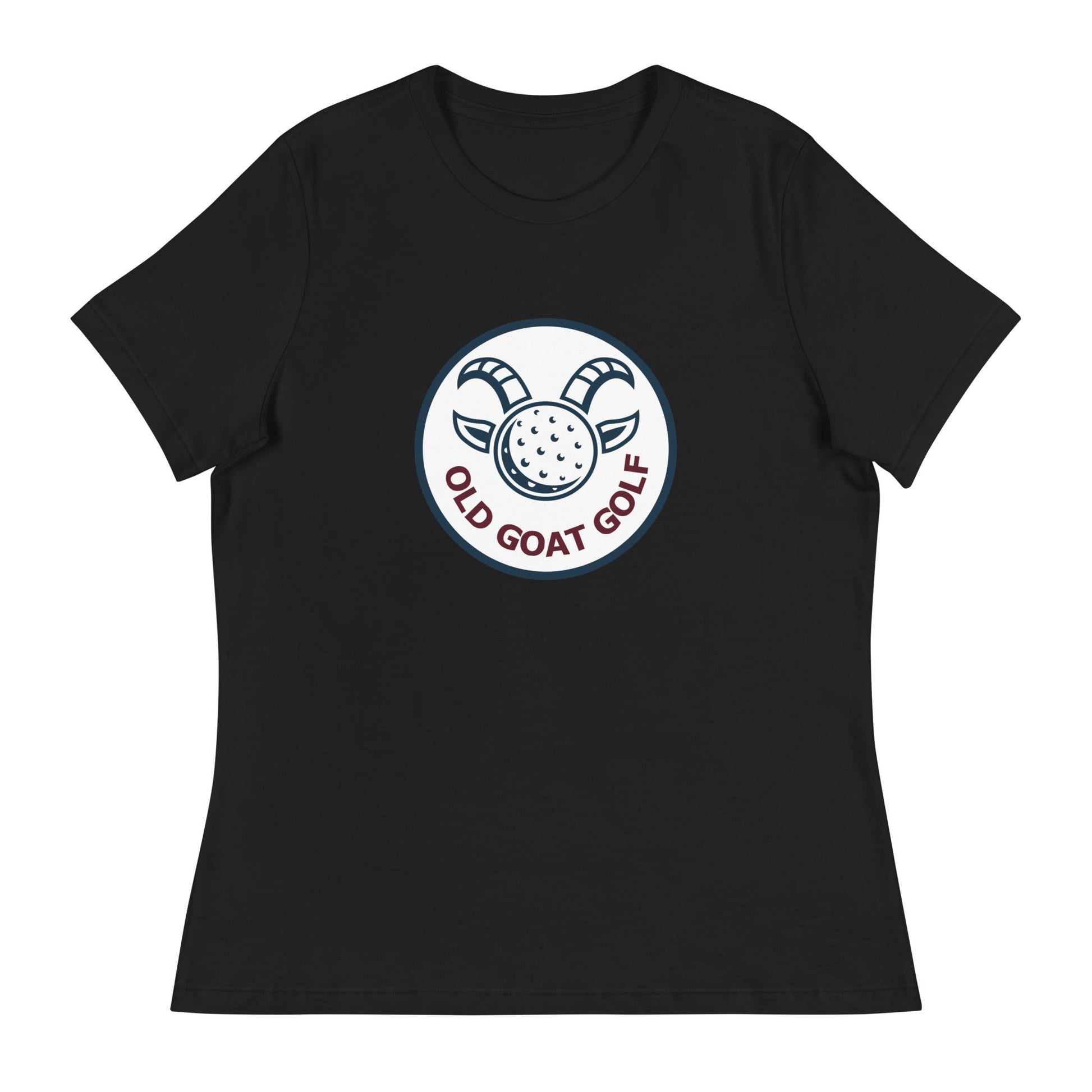 Performance | Women's Relaxed T Shirt | Old Goat Golf | Badge Logo